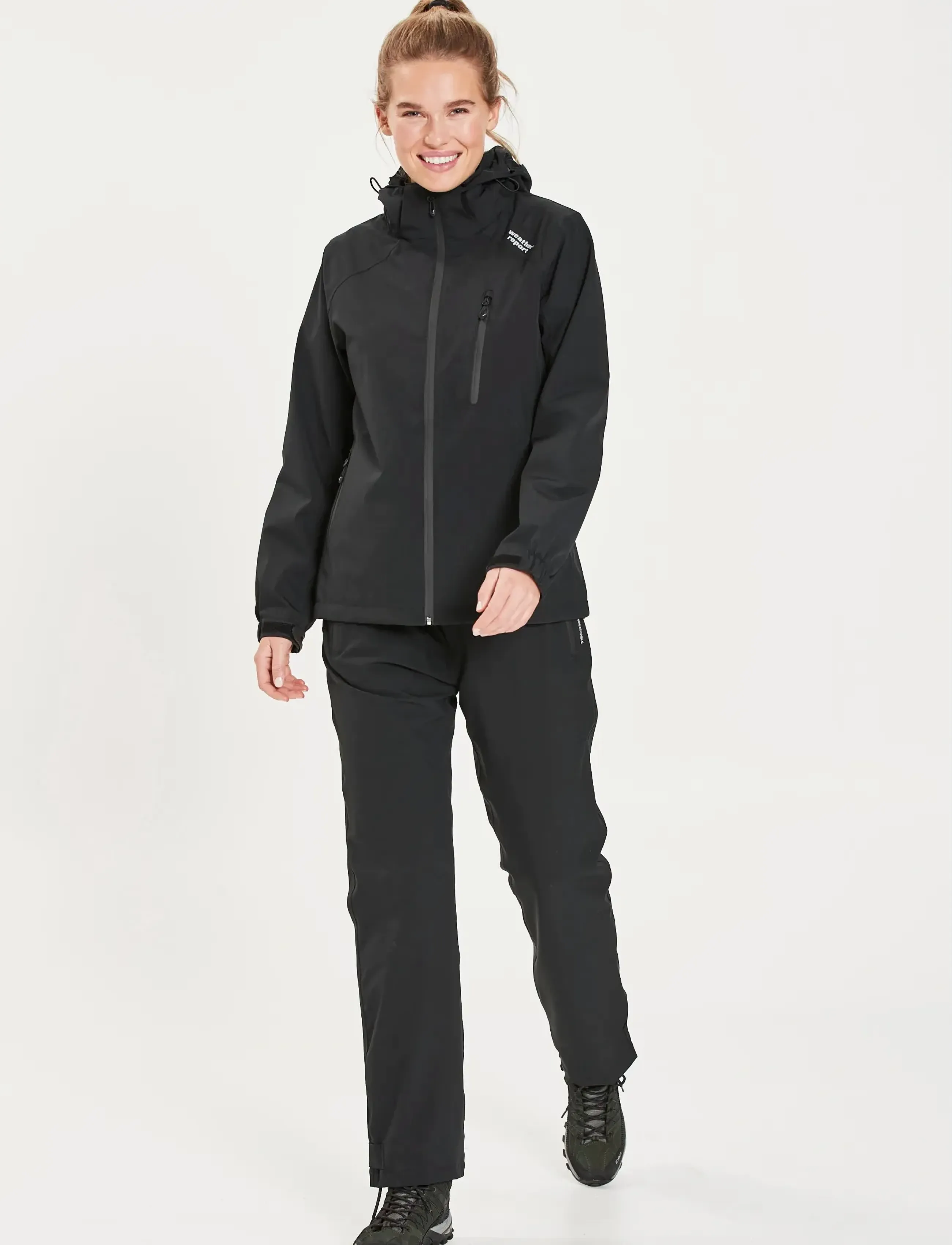 Weather Report - Camelia W AWG Jacket W-PRO 15000 - friluftsjakker - black - 5