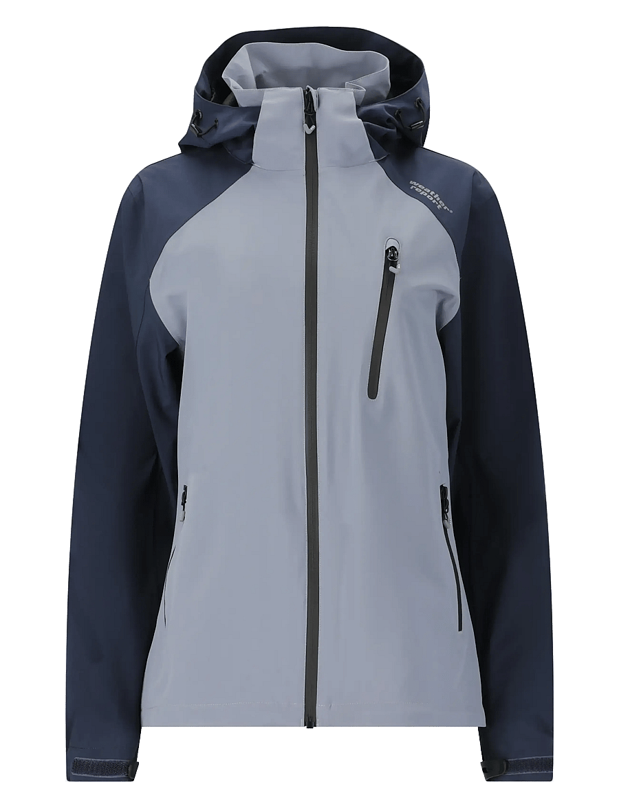 Weather Report - Camelia W AWG Jacket W-PRO 15000 - friluftsjakker - flint stone - 1