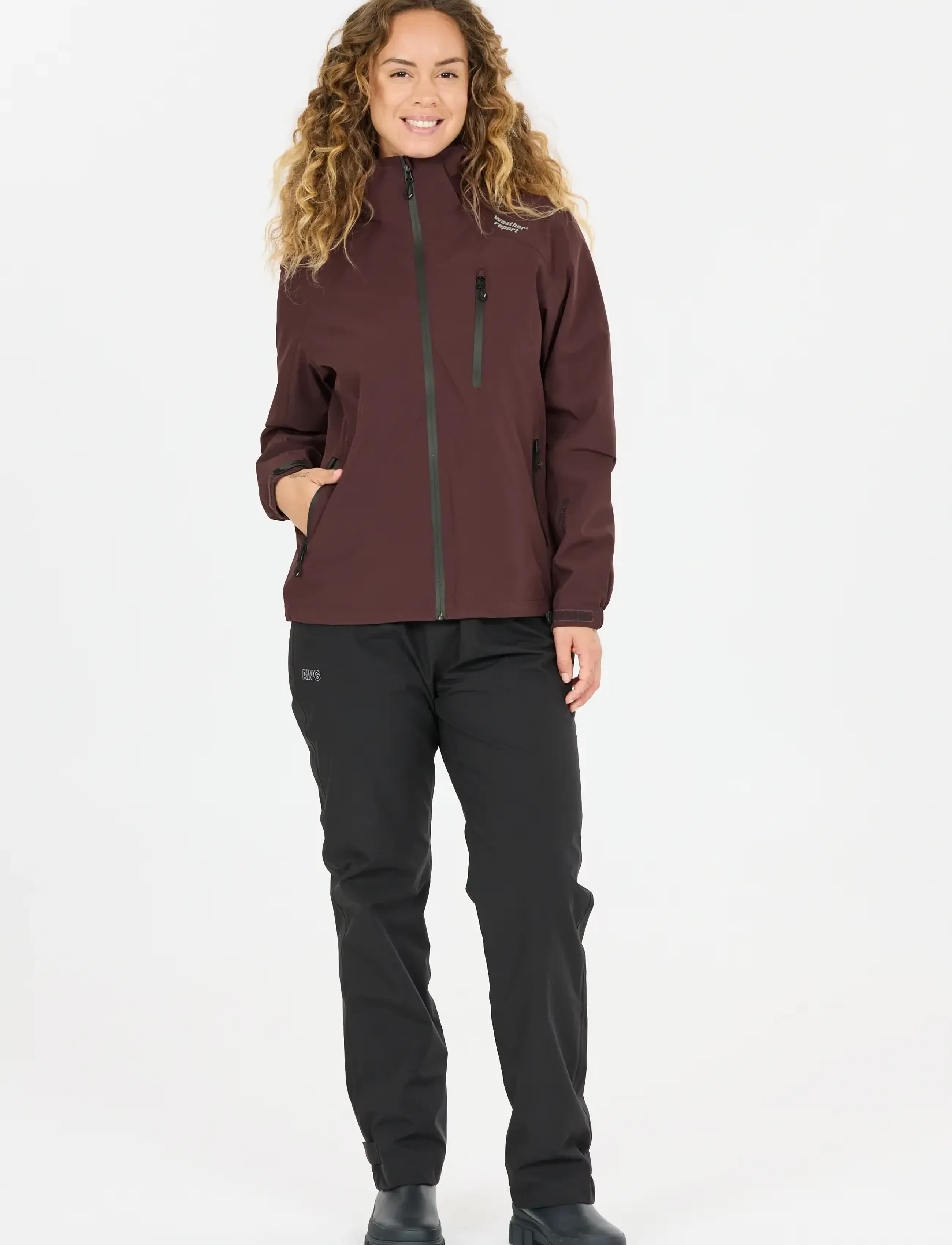 Weather Report - Camelia W AWG Jacket W-PRO 15000 - vestes outdoor - fudge - 4