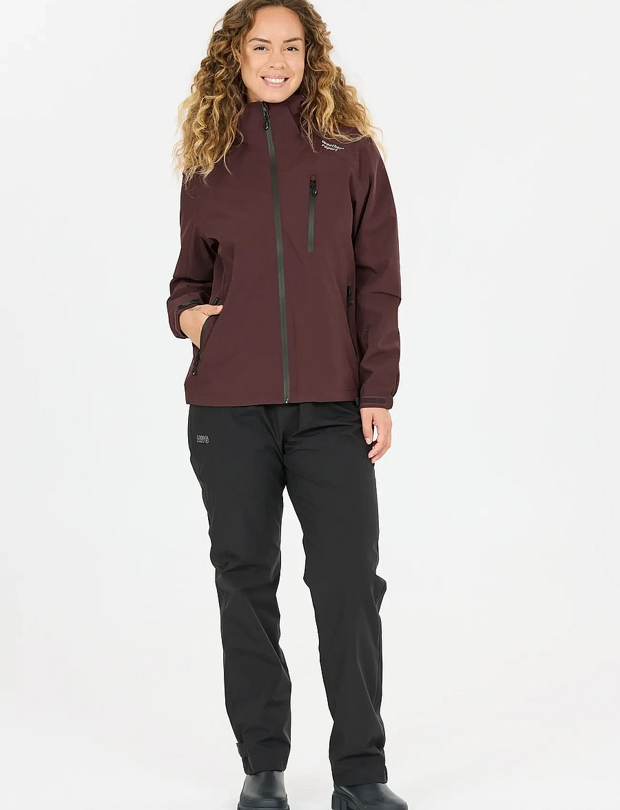 Weather Report - Camelia W AWG Jacket W-PRO 15000 - vestes outdoor - fudge - 4