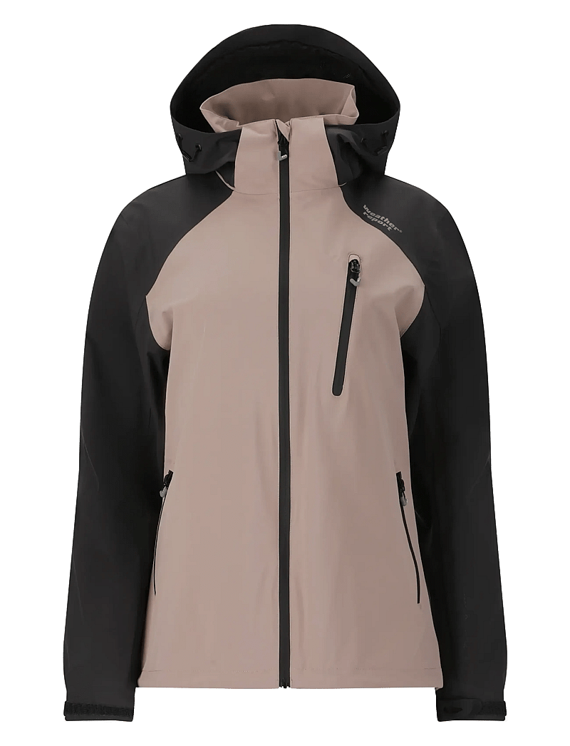 Weather Report - Camelia W AWG Jacket W-PRO 15000 - friluftsjakker - moon rock - 1
