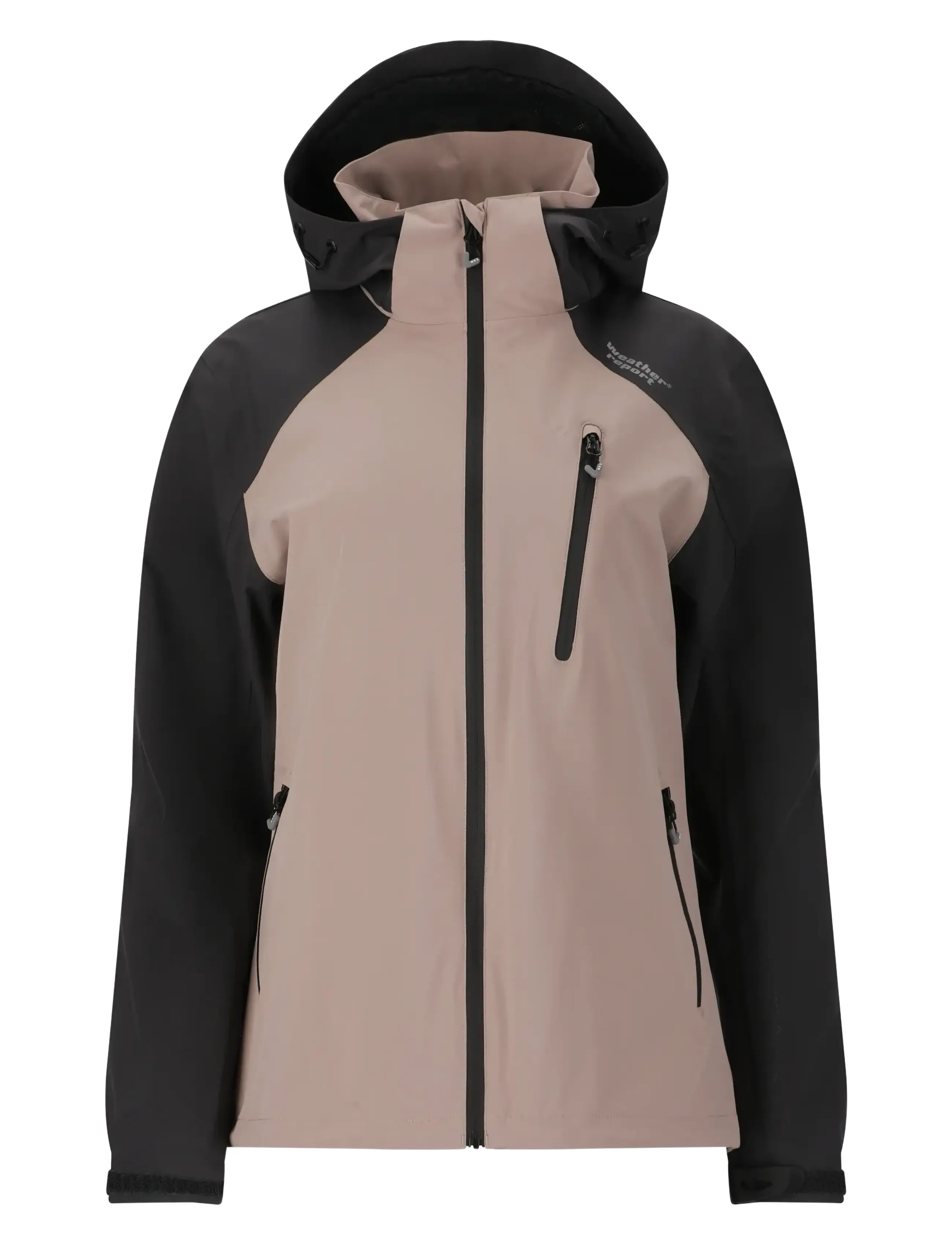 Weather Report Camelia W AWG Jacket W-PRO 15000 - Joped - MOON ROCK / black