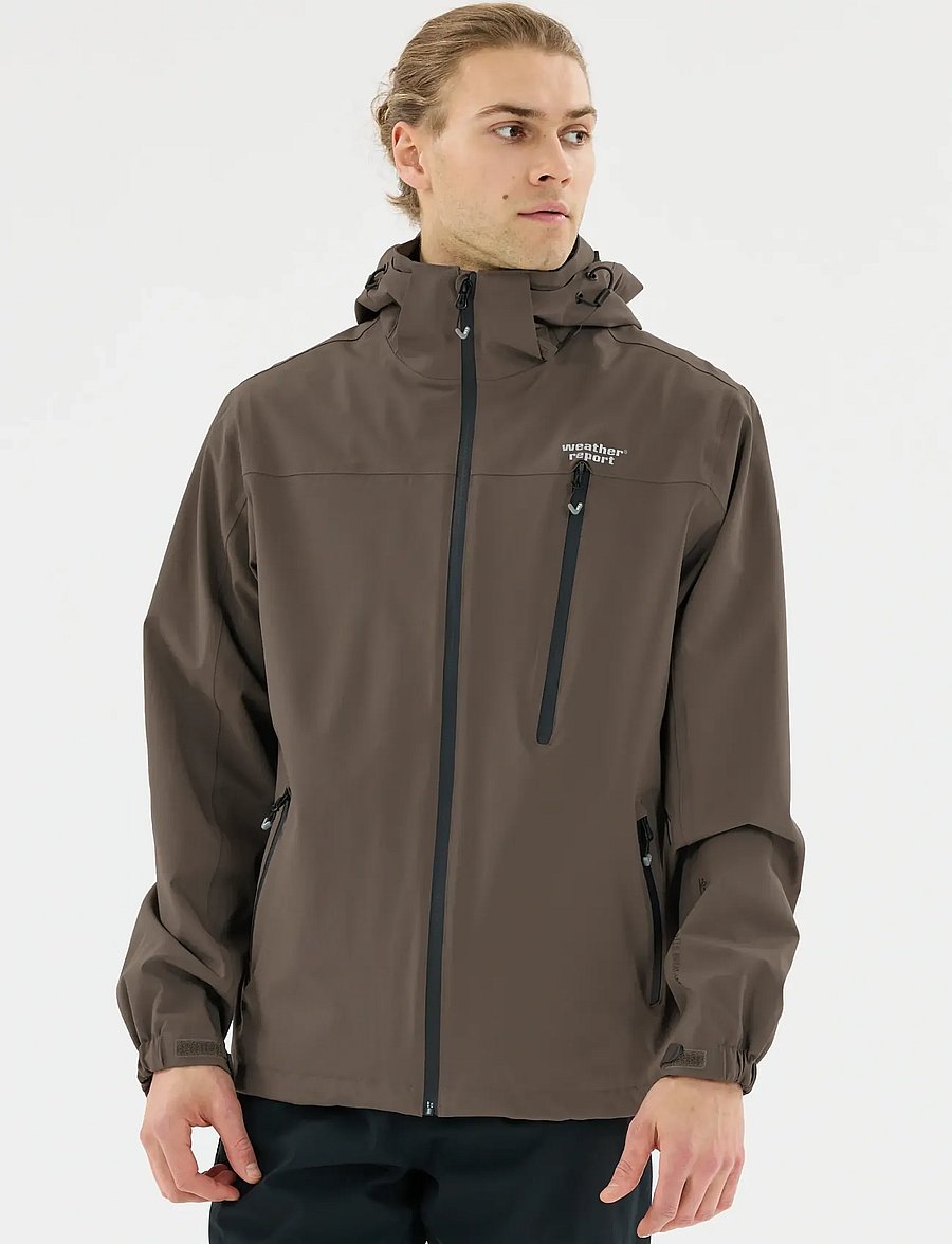 Weather Report - Delton M AWG Jacket W-PRO 15000 - outdoor jacken - black ink - 0