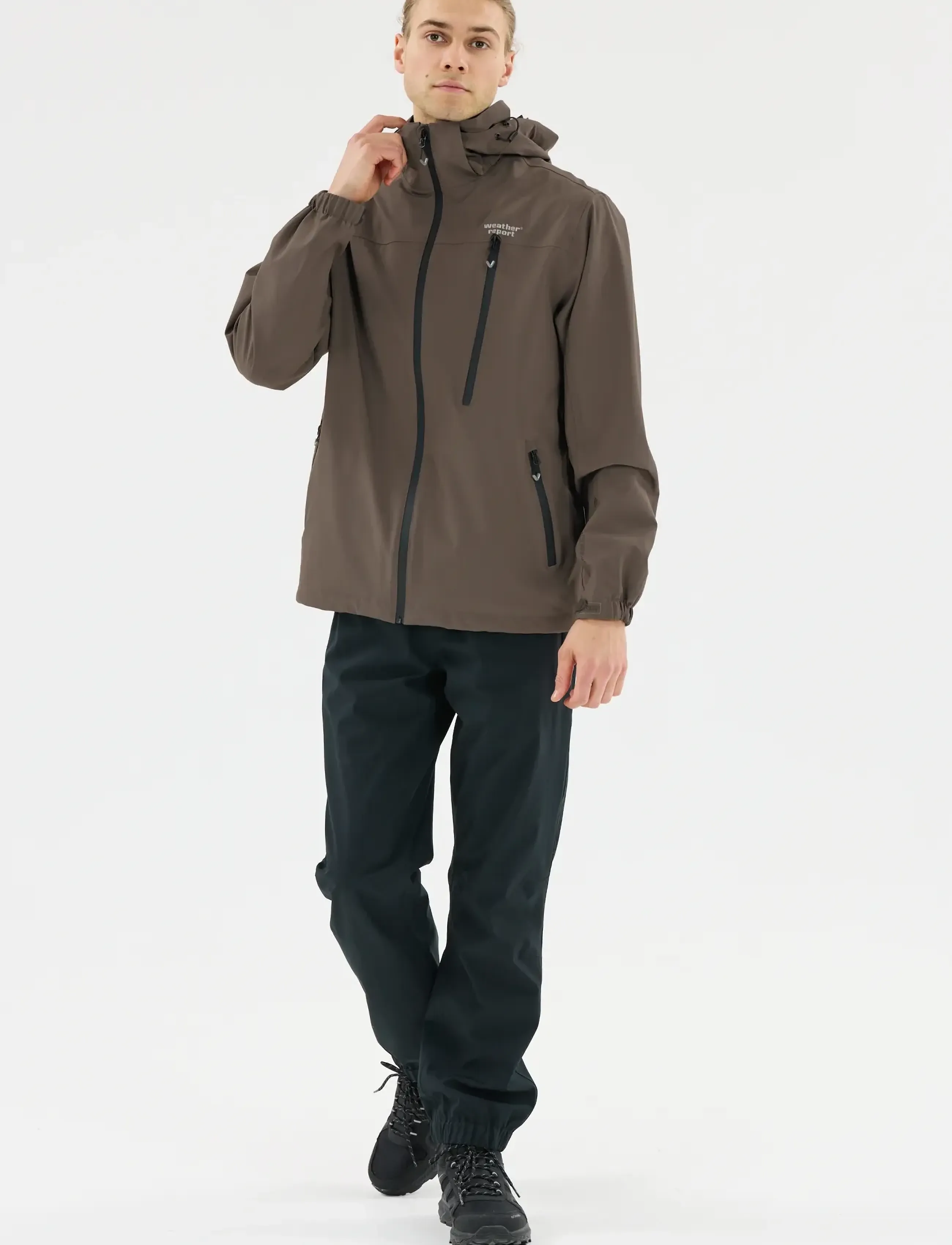 Weather Report - Delton M AWG Jacket W-PRO 15000 - outdoor jacken - black ink - 4