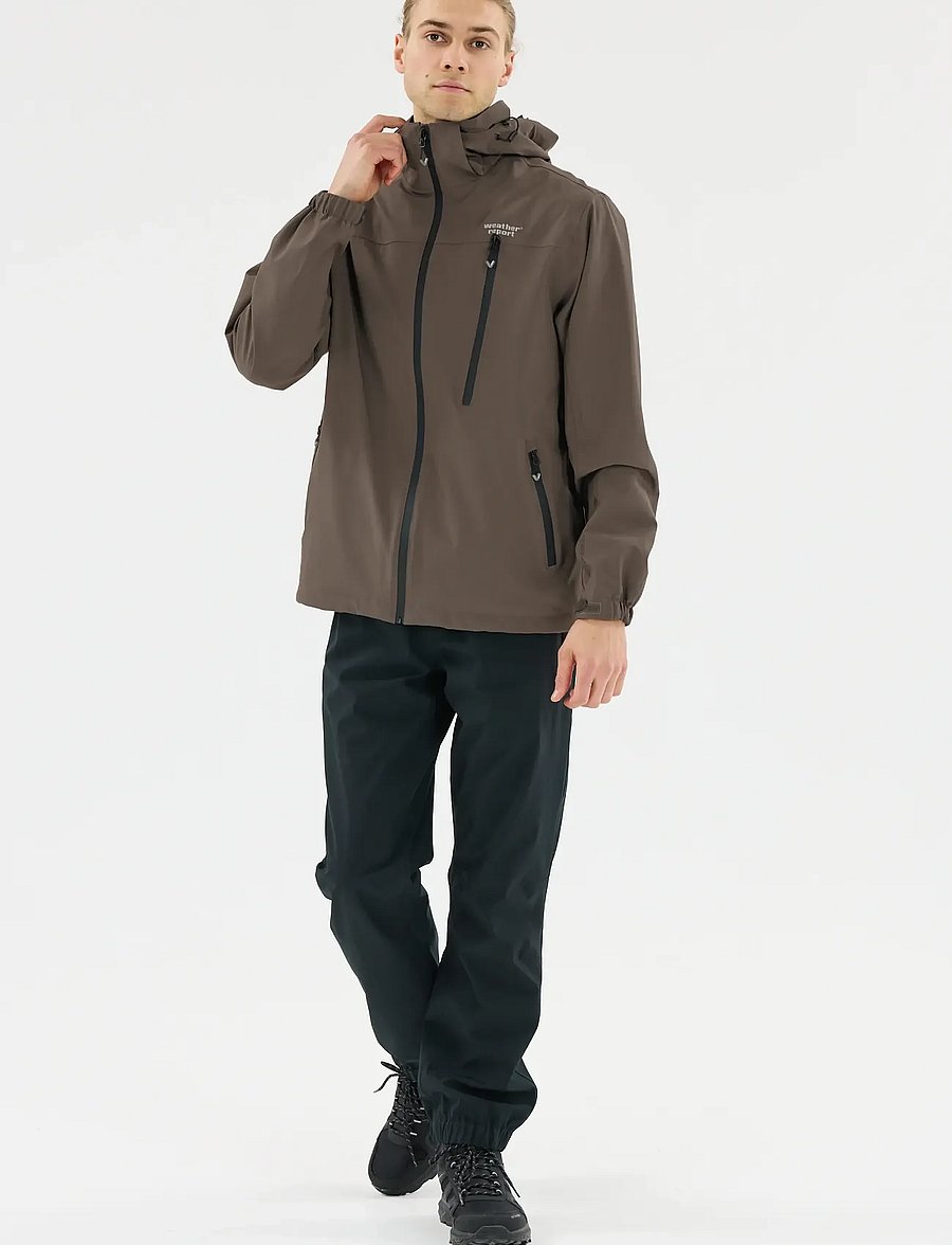 Weather Report - Delton M AWG Jacket W-PRO 15000 - outdoor jacken - black ink - 4