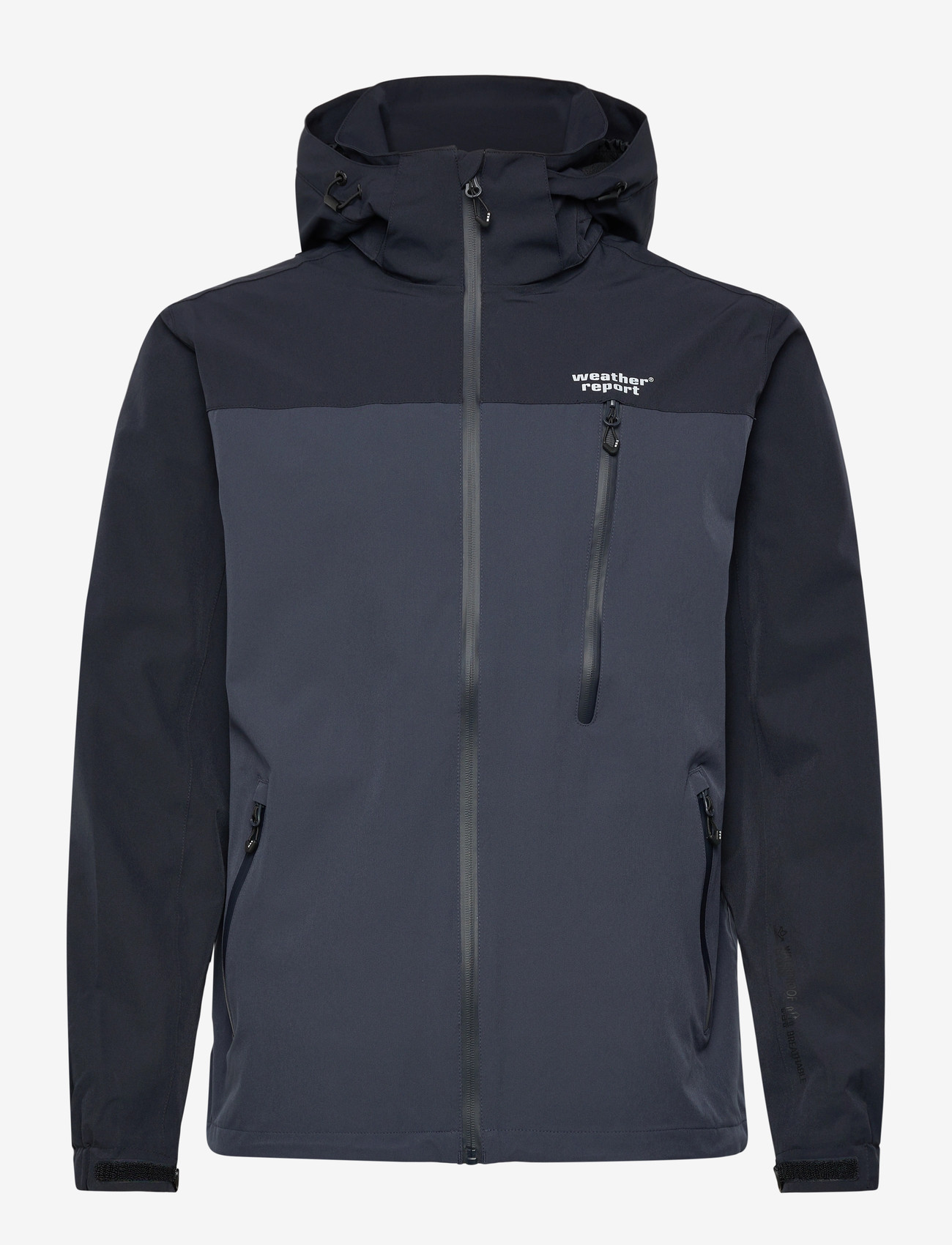Weather Report - Delton M AWG Jacket W-PRO 15000 - raincoats - blue nights - 1