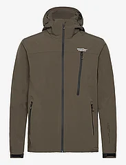 Weather Report - Delton M AWG Jacket W-PRO 15000 - spring jackets - brown - 0