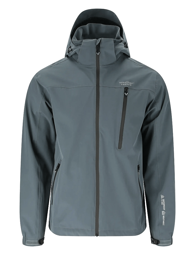 Weather Report - Delton M AWG Jacket W-PRO 15000 - outdoor jacken - dark slate - 1