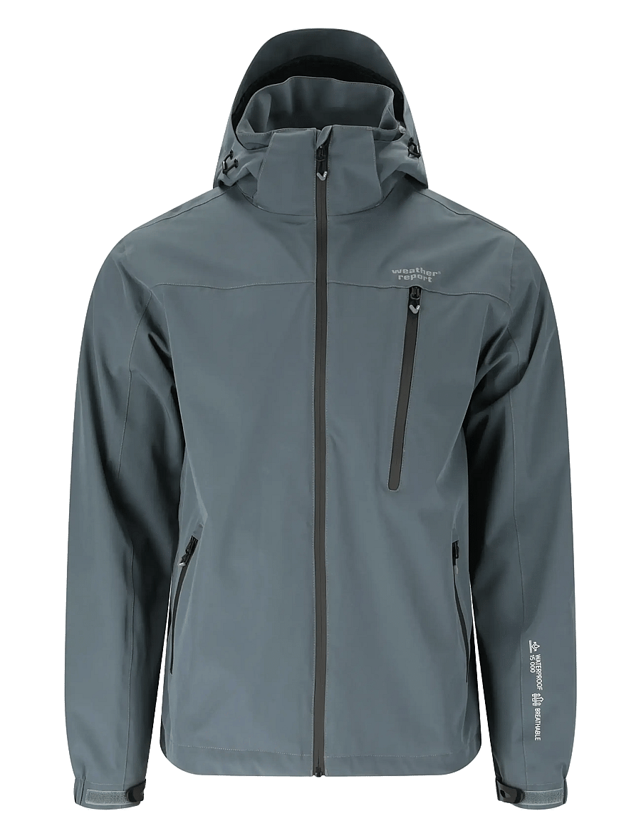 Weather Report - Delton M AWG Jacket W-PRO 15000 - outdoor jacken - dark slate - 1