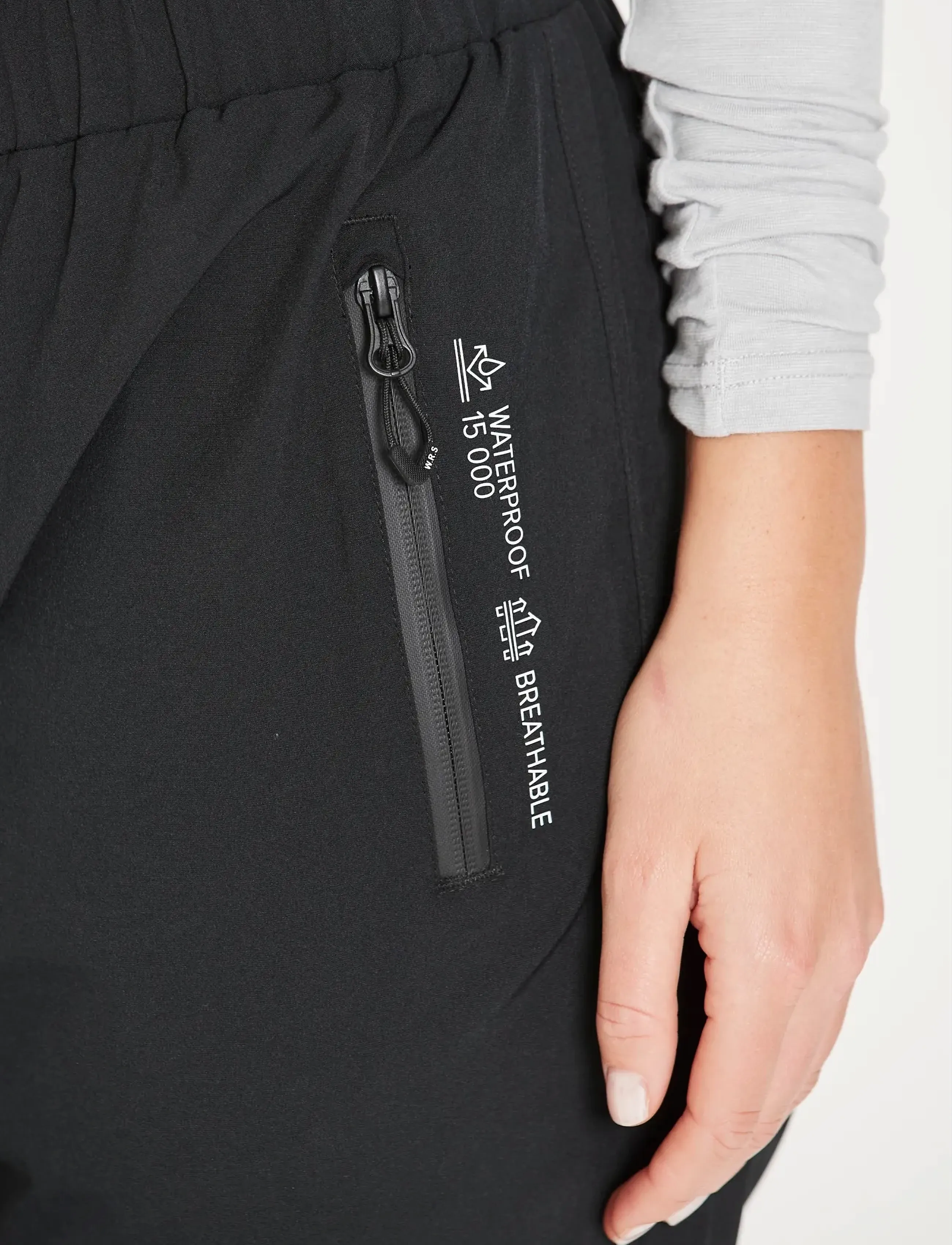 Weather Report - Camelia W AWG Pants W-PRO15000 - spodnie przeciwdeszczowe - black - 5