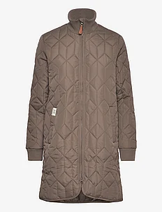 Nokka W Long Quilted Jacket, Weather Report