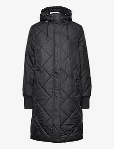 Matilde W Long Quilted Jacket, Weather Report