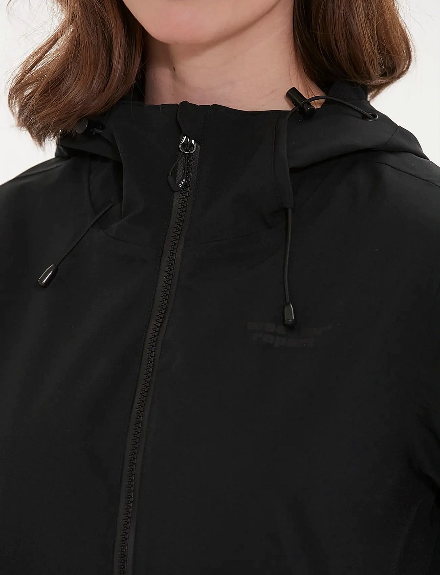 Weather Report - Dayton W Long AWG Stretch Jacket W- - välijoped - black - 3
