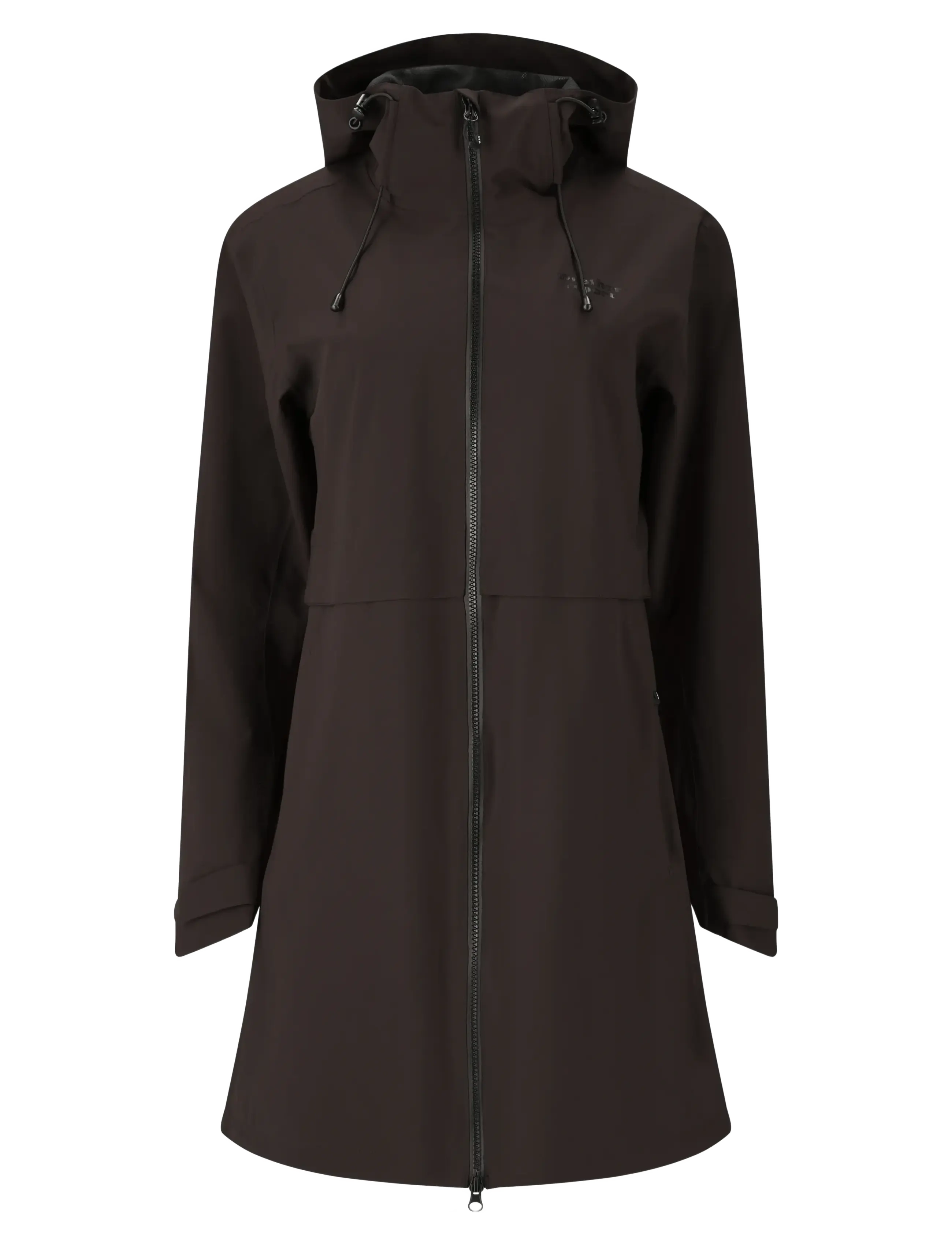 Weather Report Dayton W Long AWG Stretch Jacket W- - Regenmäntel - ESPRESSO / brown