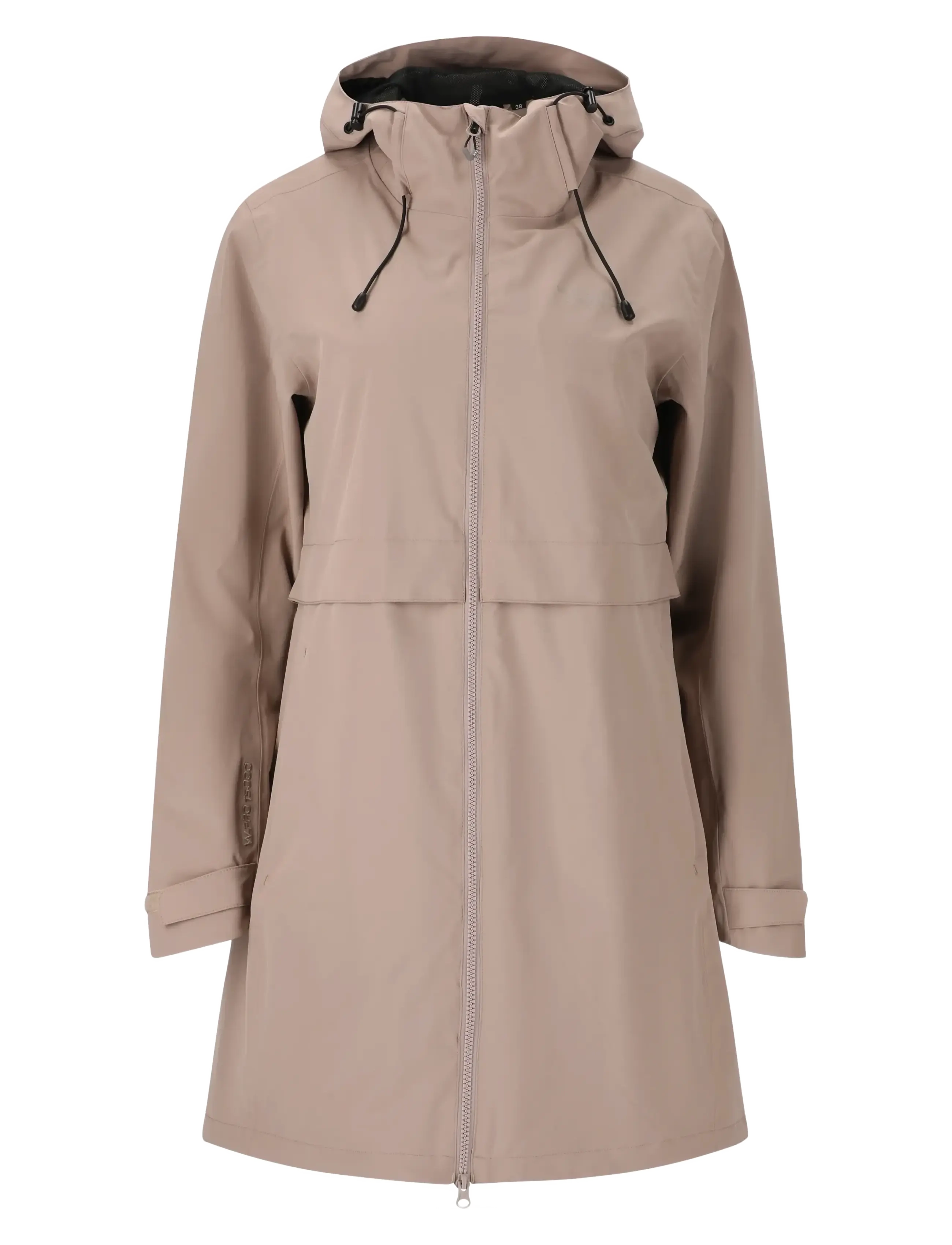 Weather Report Dayton W Long AWG Stretch Jacket W- - Overtøj - MOON ROCK / beige