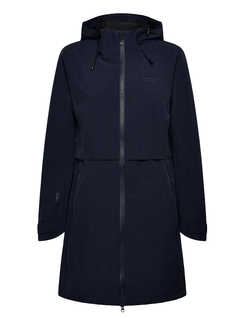Weather Report - Dayton W Long AWG Stretch Jacket W- - friluftsjackor - navy blazer - 1