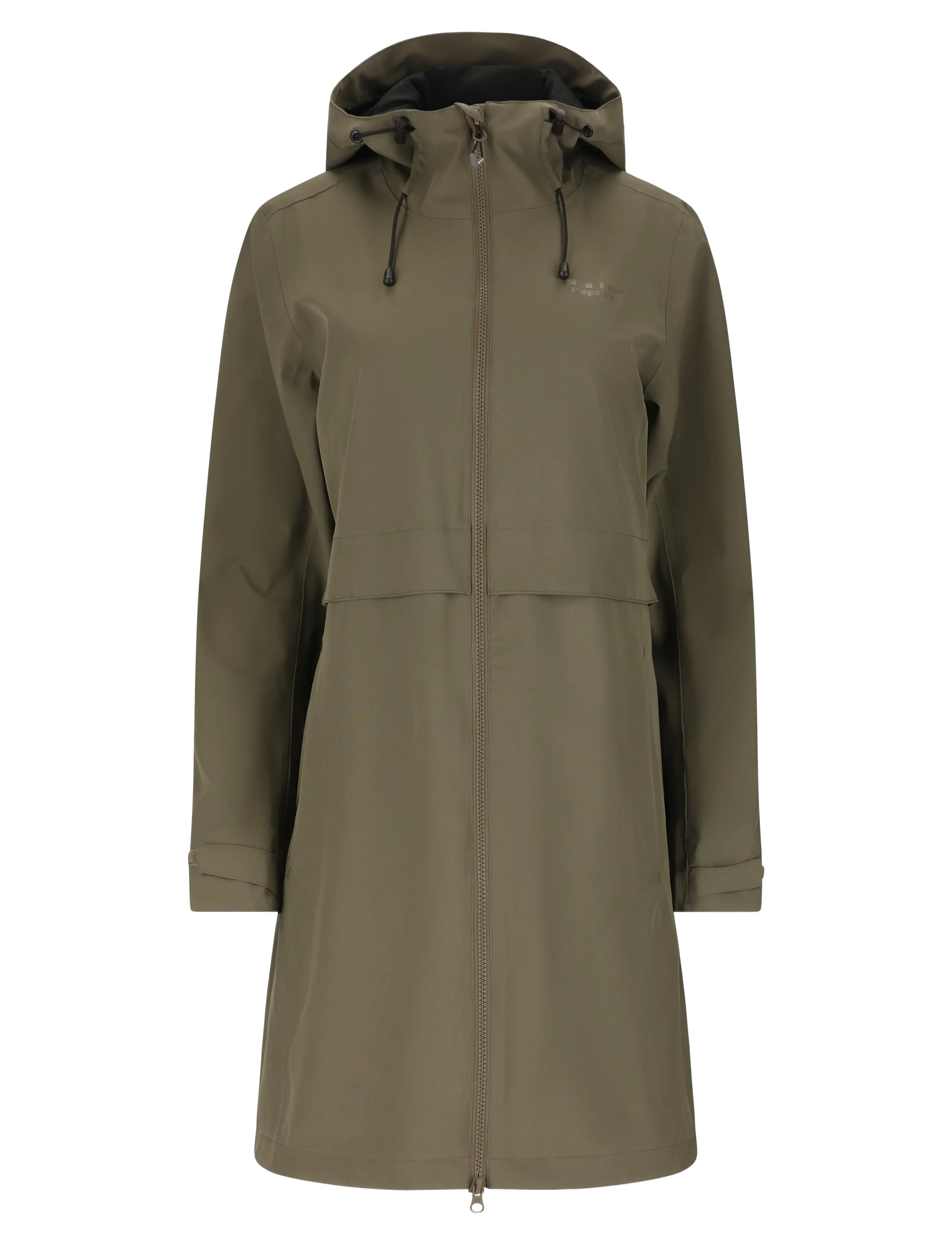 Weather Report Dayton W Long AWG Stretch Jacket W- - Regenbekleidung - TEA LEAF / khaki/green
