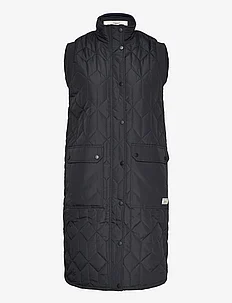 Beah W Long Quilted Vest, Weather Report