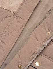 Weather Report - Hollie W Long Quilted Jacket - pavasarinės striukės - pine bark - 4