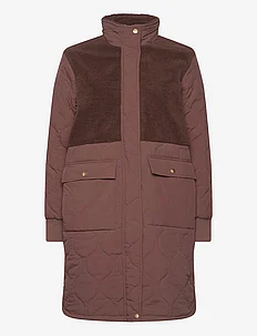Hollie W Long Quilted Jacket, Weather Report