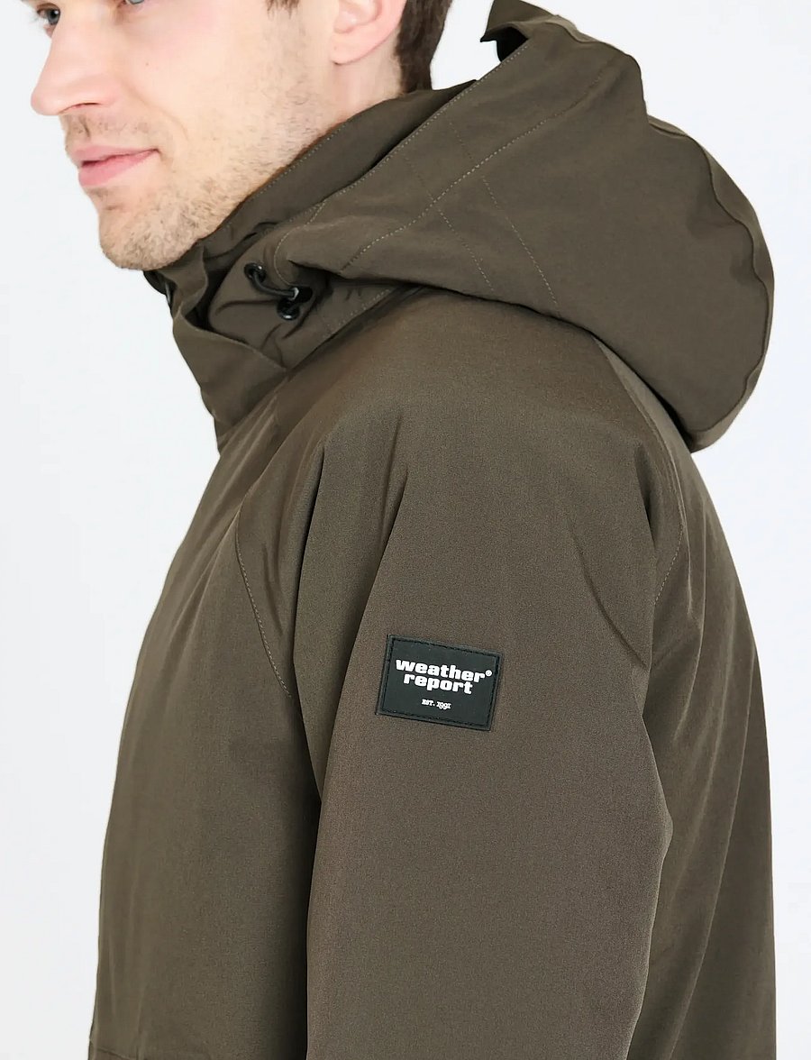 Weather Report - Brennon M Jacket W-Pro 15000 - outdoor jackets - black ink - 5