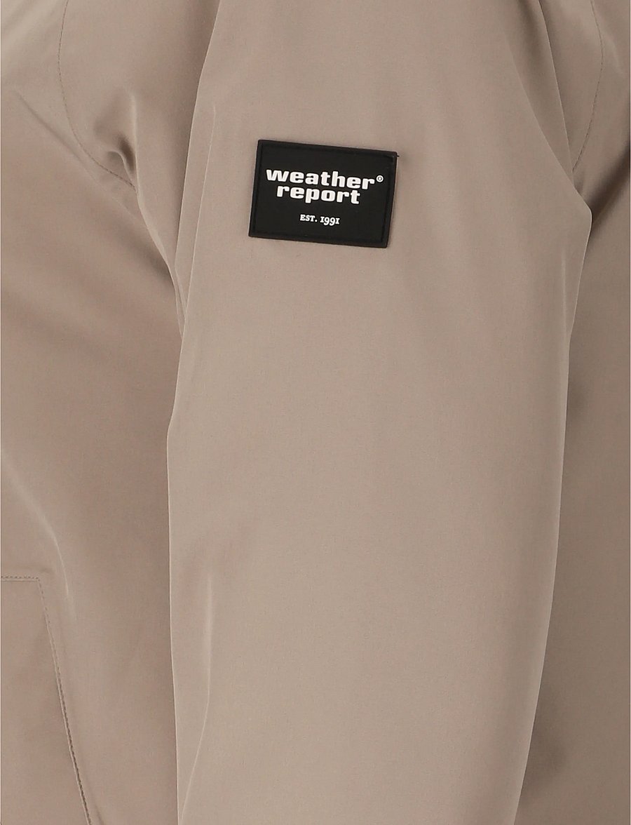 Weather Report - Britta W Padded Jacket W-Pro 15000 - winter jackets - moon rock - 2
