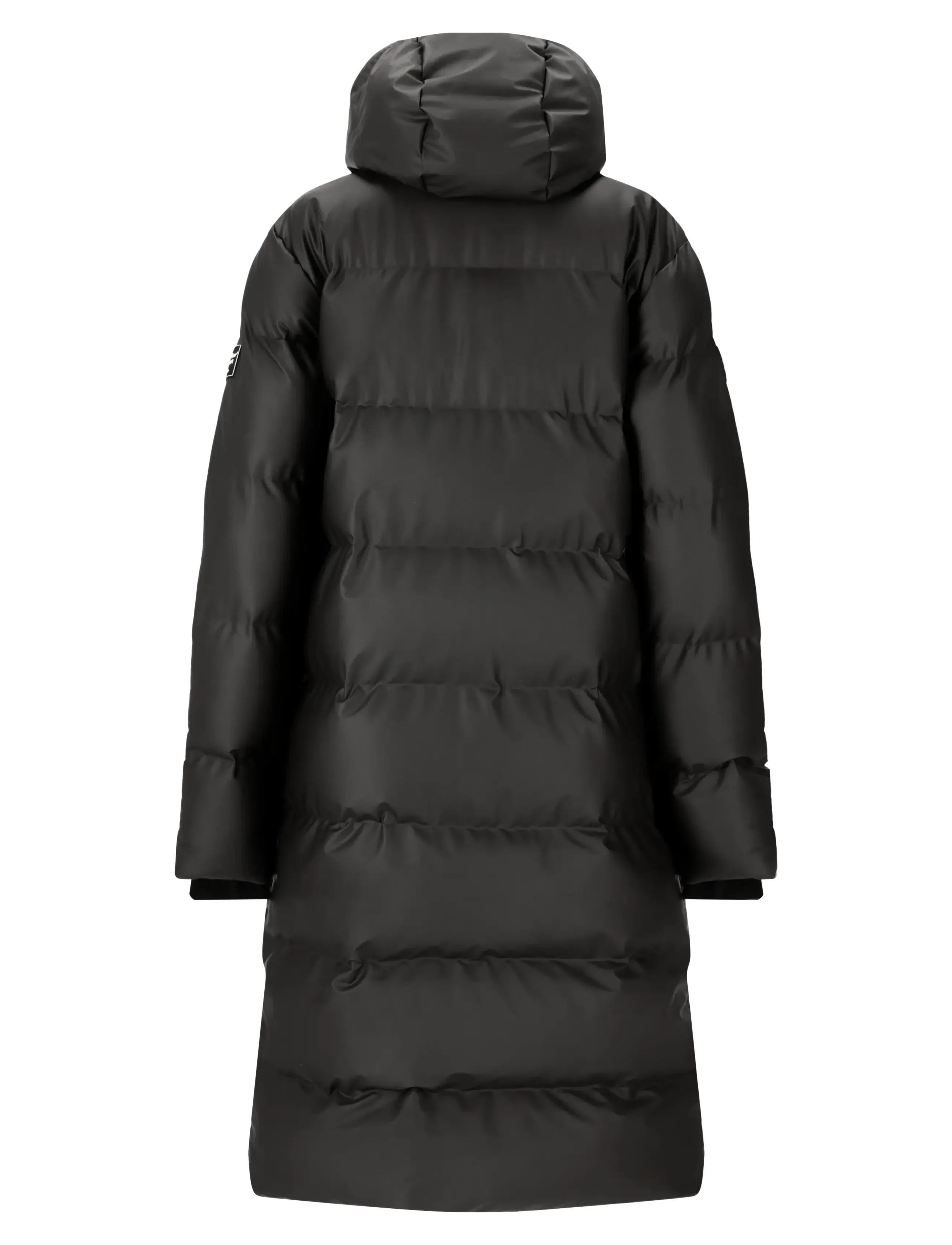 Weather Report - Audrey W Long PU Puffer Jacket W-Pr - black - 2