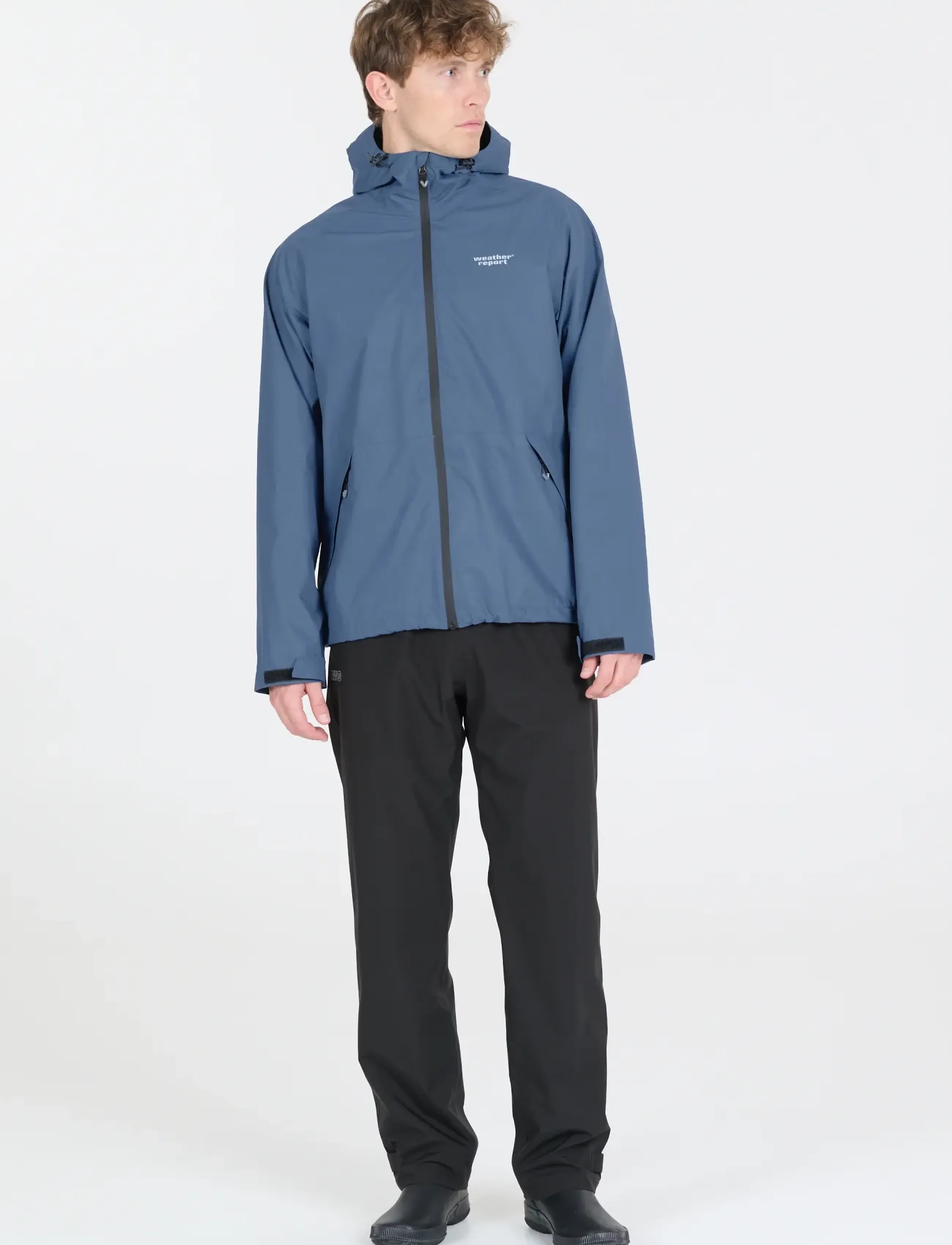 Weather Report Gust M Awg Set W-Pro 10000, 3XL, Sport Rainwear, Blau - Rain Pants, Männerswear