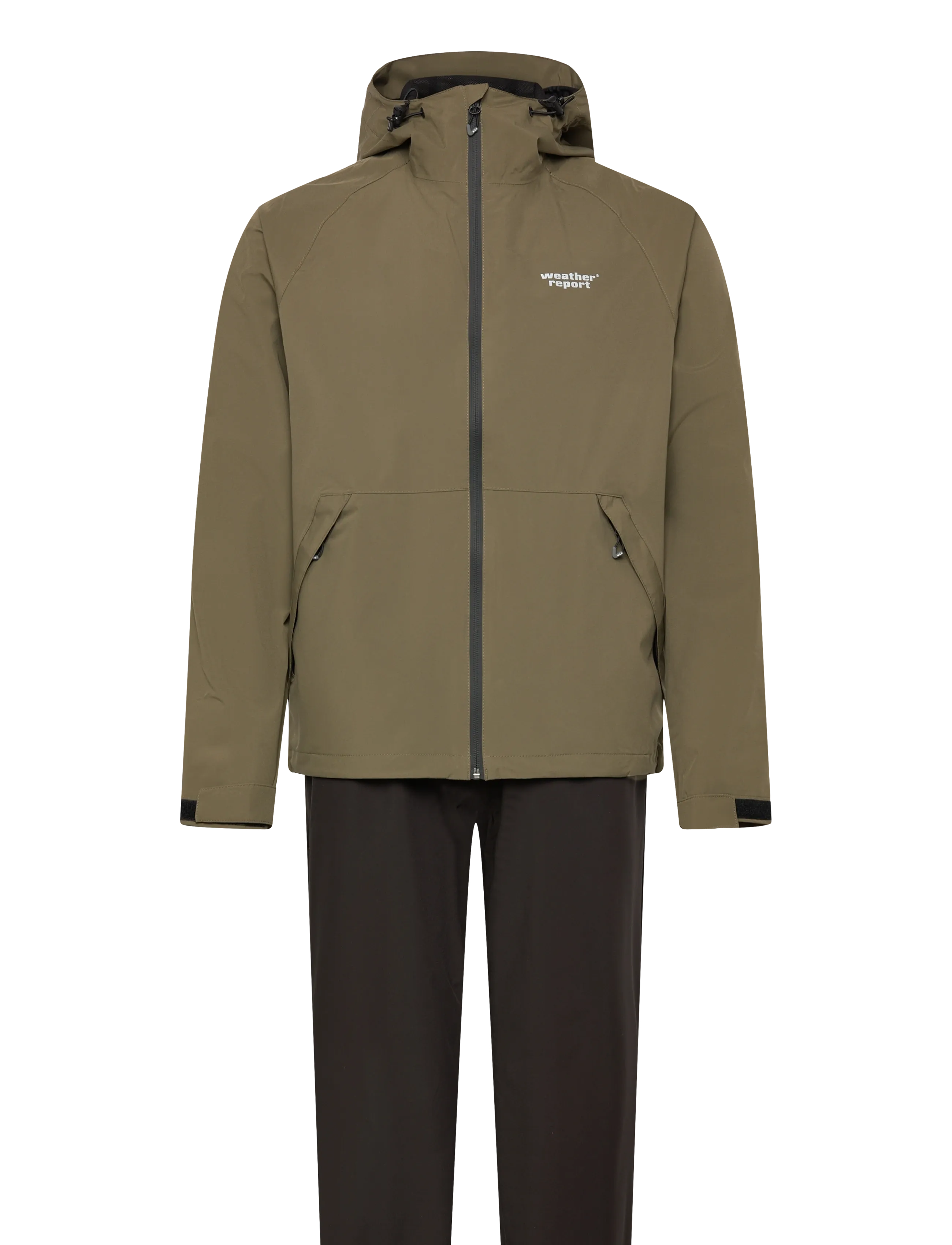 Weather Report Gust M AWG Set W-Pro 10000 - Waterproof trousers - KALAMATA / khaki/green