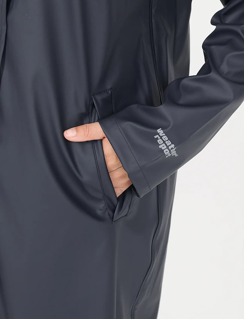 Weather Report - Typhoon W PU Long Jacket - outdoor - salute - 3