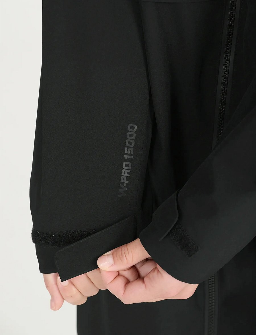 Weather Report - Daytan W Long AWG Stretch Jacket+ W - friluftsjakker - black - 3