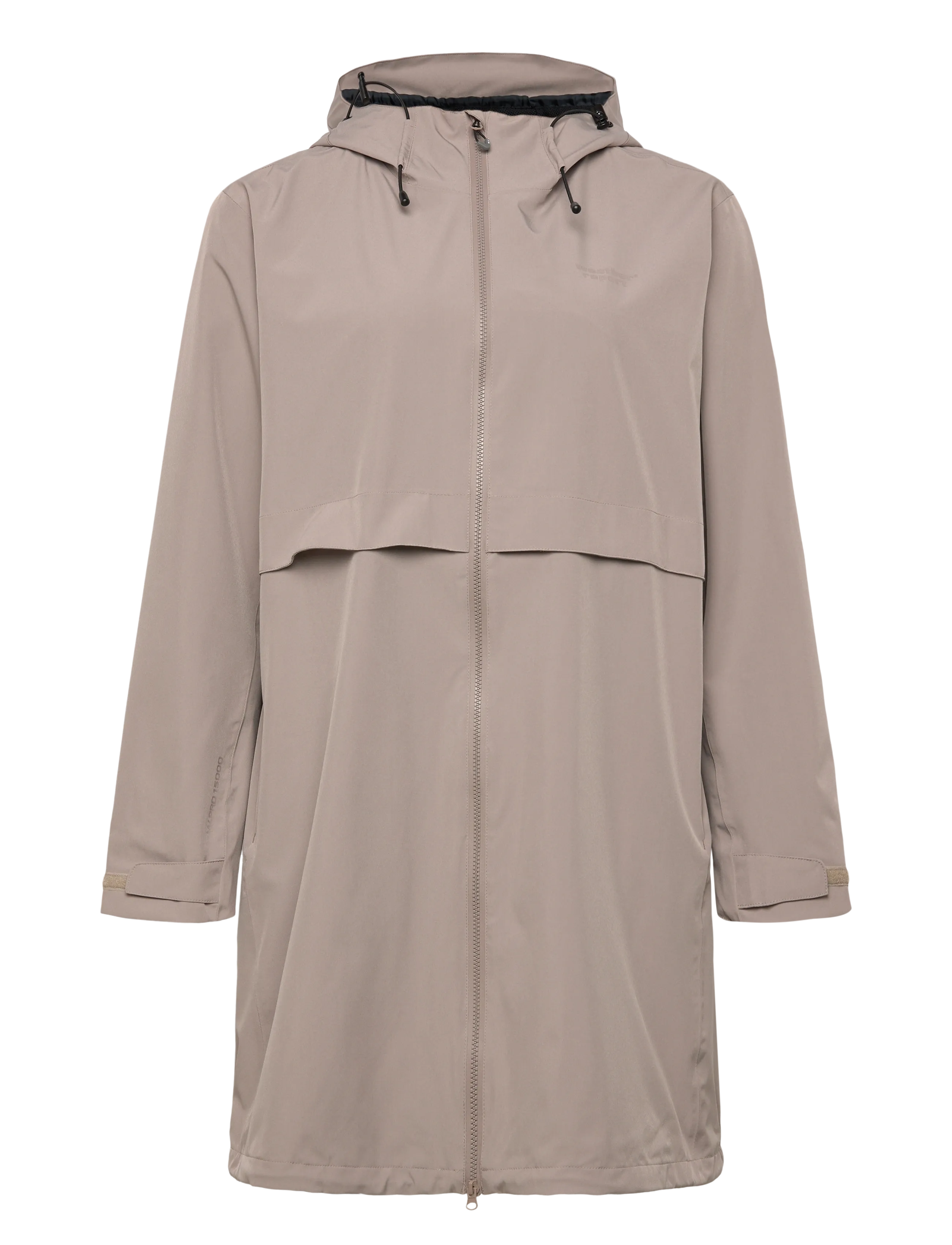 Weather Report Daytan W Long AWG Stretch Jacket+ W - Plus size - MOON ROCK / beige