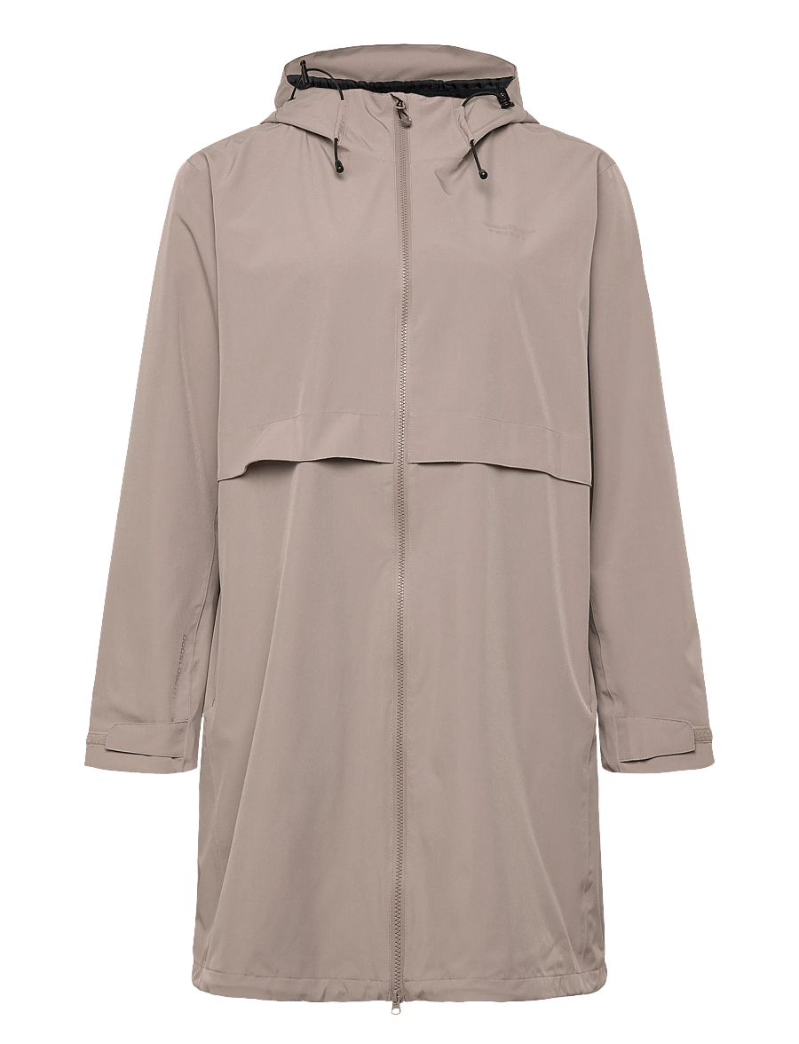 Weather Report - Daytan W Long AWG Stretch Jacket+ W - friluftsjakker - moon rock - 1