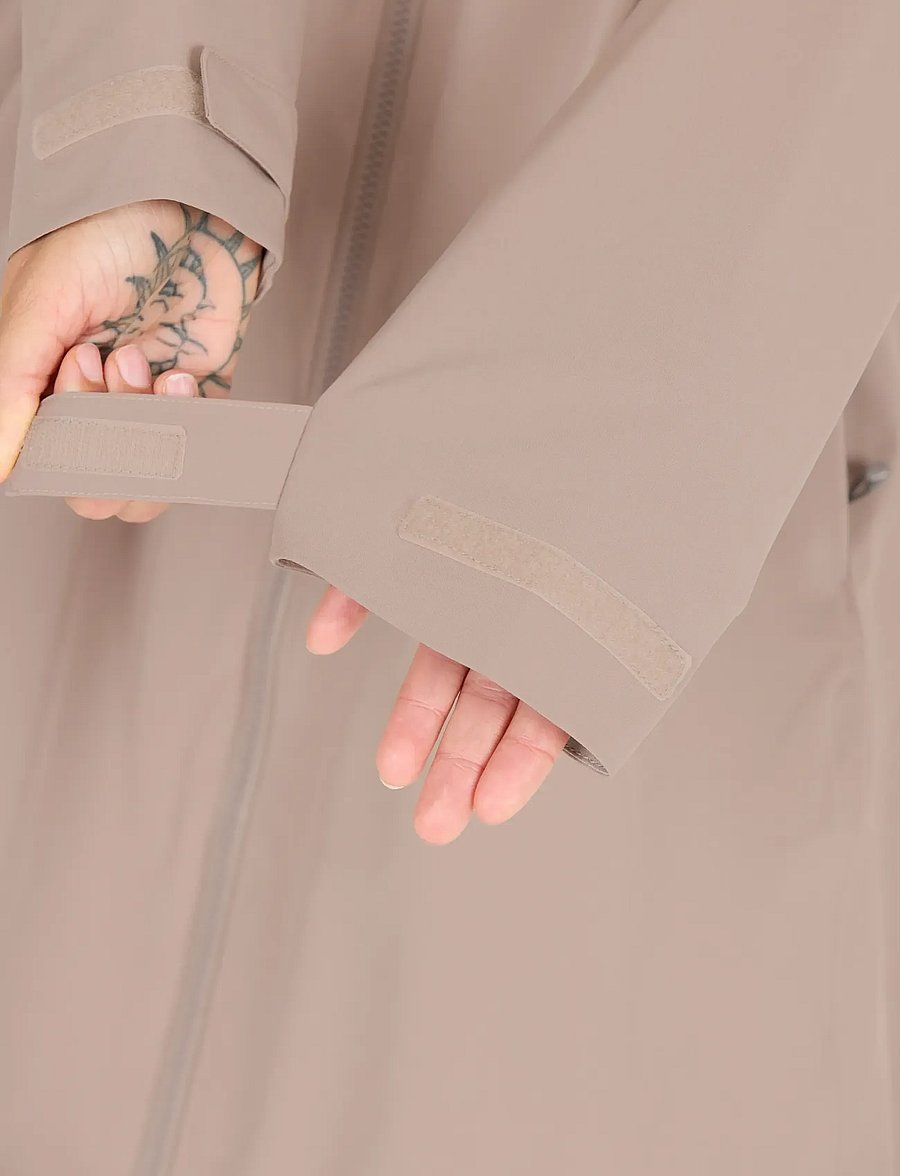 Weather Report - Daytan W Long AWG Stretch Jacket+ W - friluftsjakker - moon rock - 3