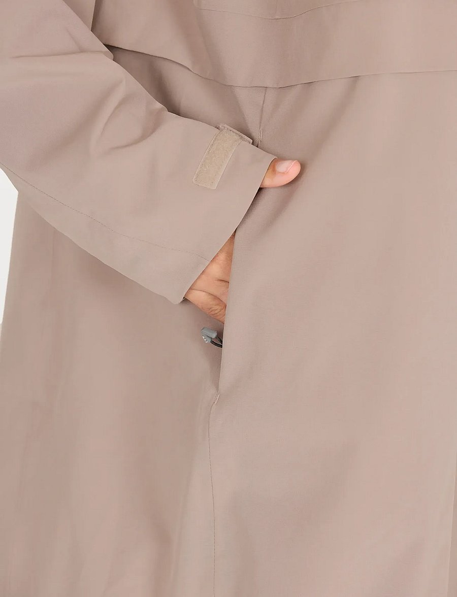 Weather Report - Daytan W Long AWG Stretch Jacket+ W - friluftsjakker - moon rock - 4