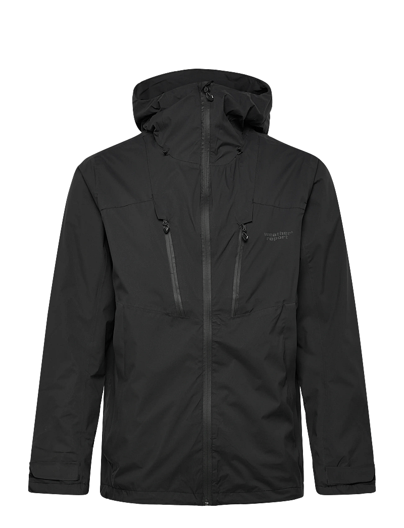Weather Report - Harbor M Rain-Tech Jacket W-PRO 200 - outdoor jacken - black - 1