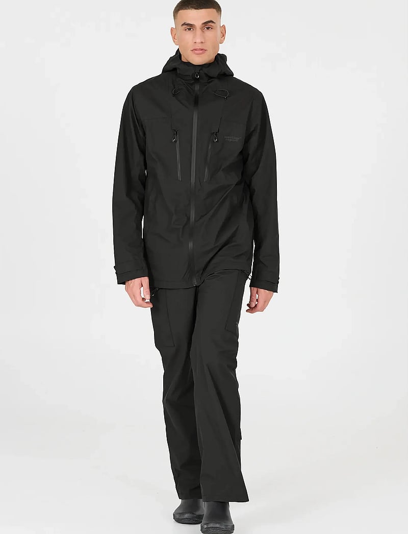 Weather Report - Harbor M Rain-Tech Jacket W-PRO 200 - outdoor jacken - black - 5