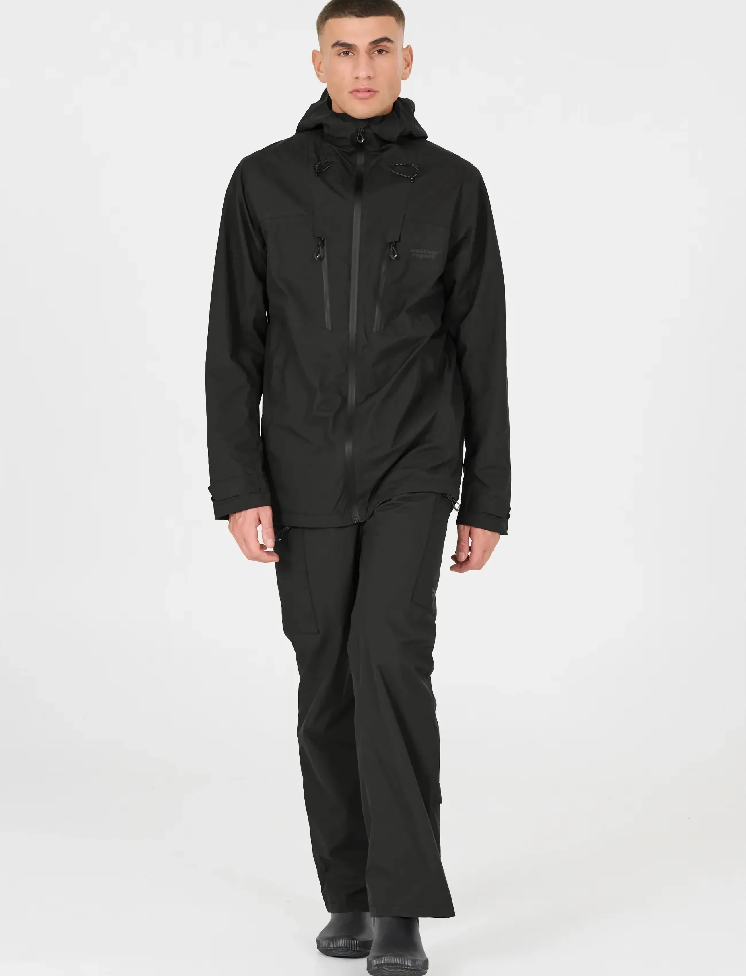 Weather Report - Harbor M Rain-Tech Jacket W-PRO 200 - frilufts- & regnjakker - black - 5