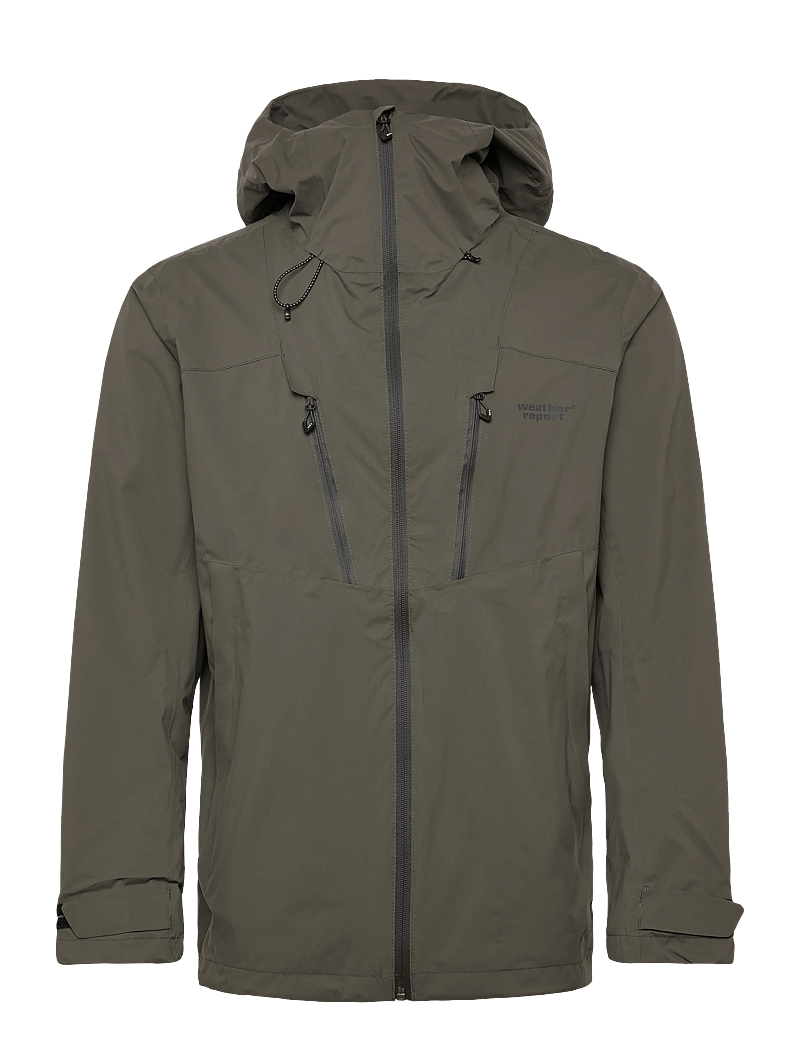 Weather Report - Harbor M Rain-Tech Jacket W-PRO 200 - friluftsjakker - black ink - 1