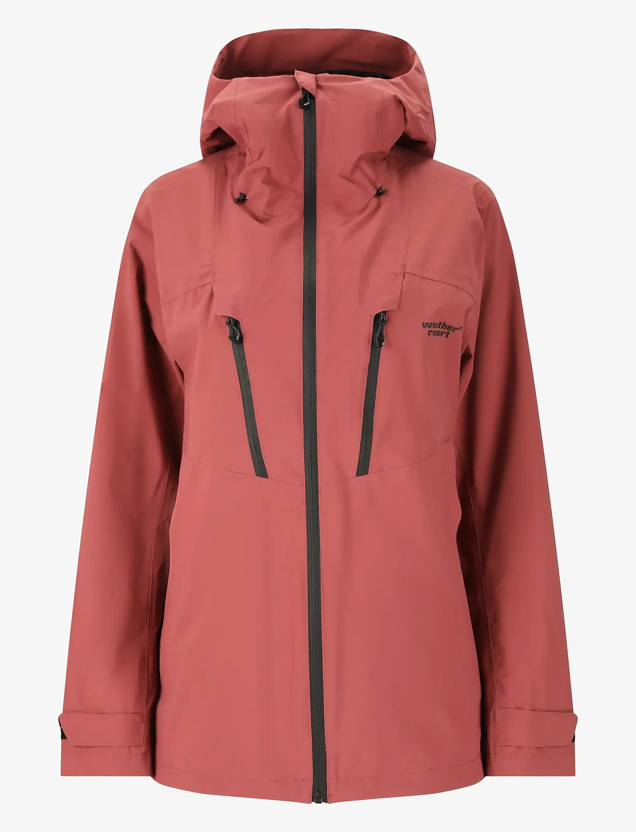Weather Report - Harbor W Rain-Tech Jacket W-PRO 200 - outdoor jackets - apple butter - 1
