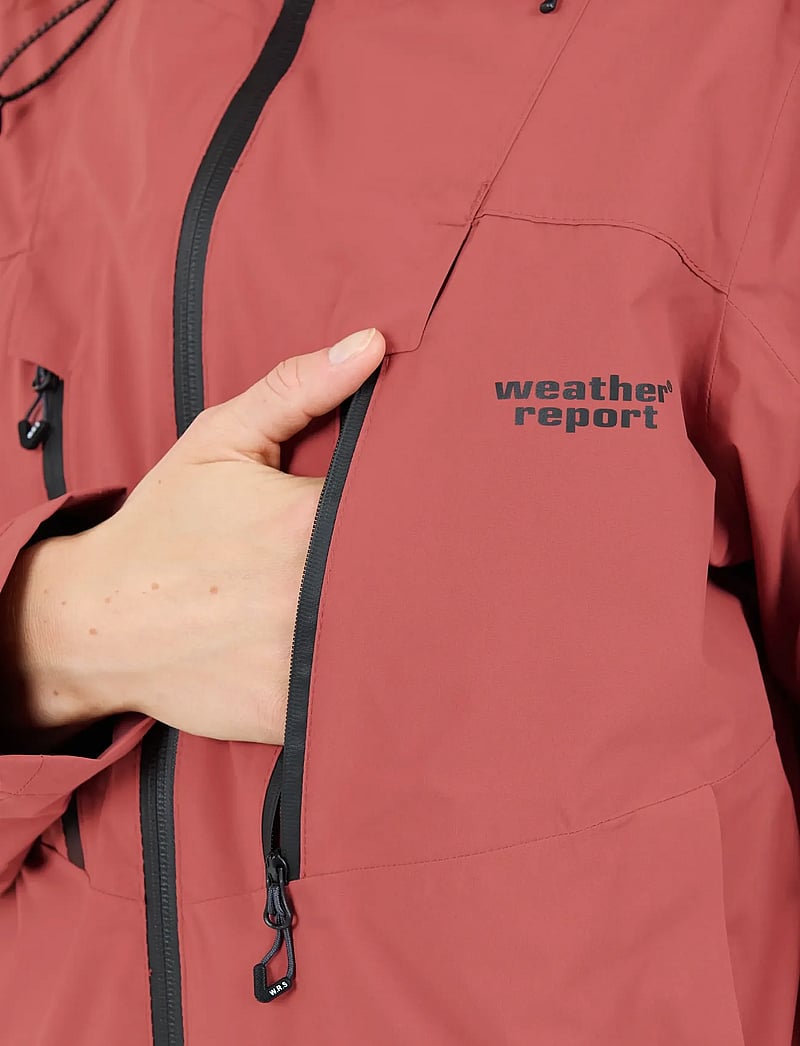 Weather Report - Harbor W Rain-Tech Jacket W-PRO 200 - friluftsjakker - apple butter - 3