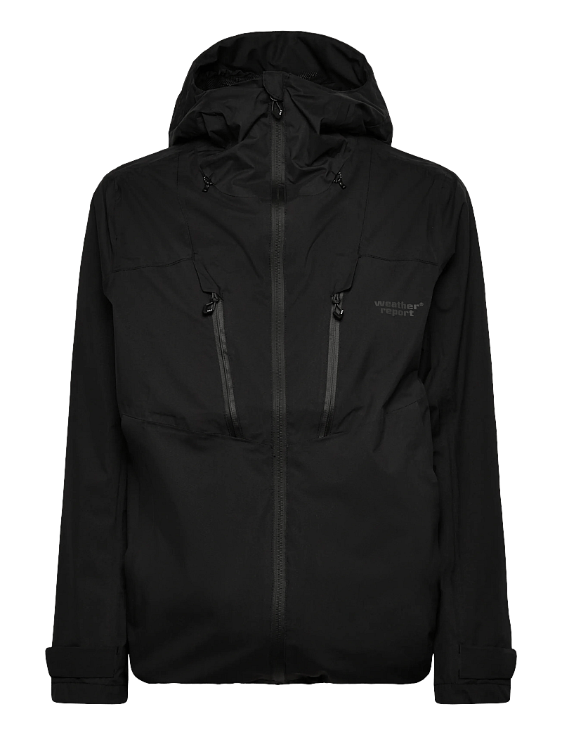 Weather Report - Harbor W Rain-Tech Jacket W-PRO 20000 - ytterkläder - black - 1