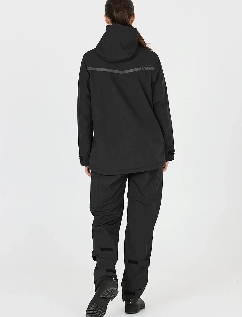 Weather Report - Harbor W Rain-Tech Jacket W-PRO 20000 - ytterkläder - black - 0