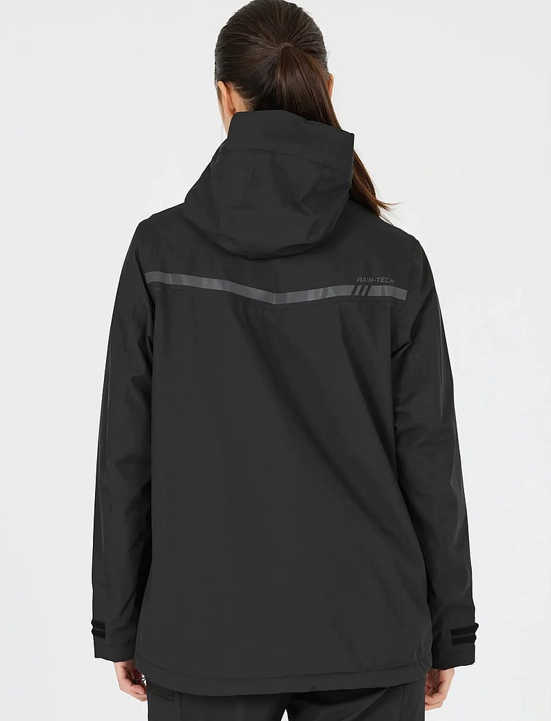 Weather Report - Harbor W Rain-Tech Jacket W-PRO 20000 - ytterkläder - black - 4