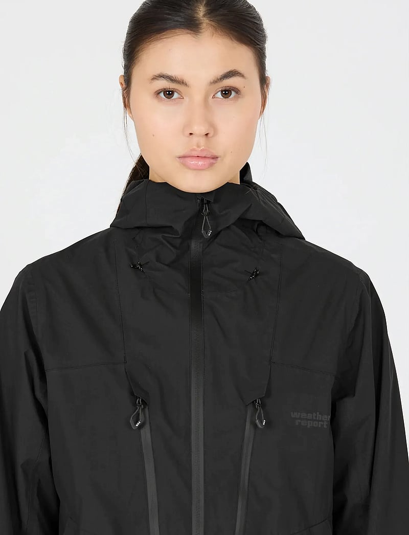 Weather Report - Harbor W Rain-Tech Jacket W-PRO 20000 - ytterkläder - black - 5