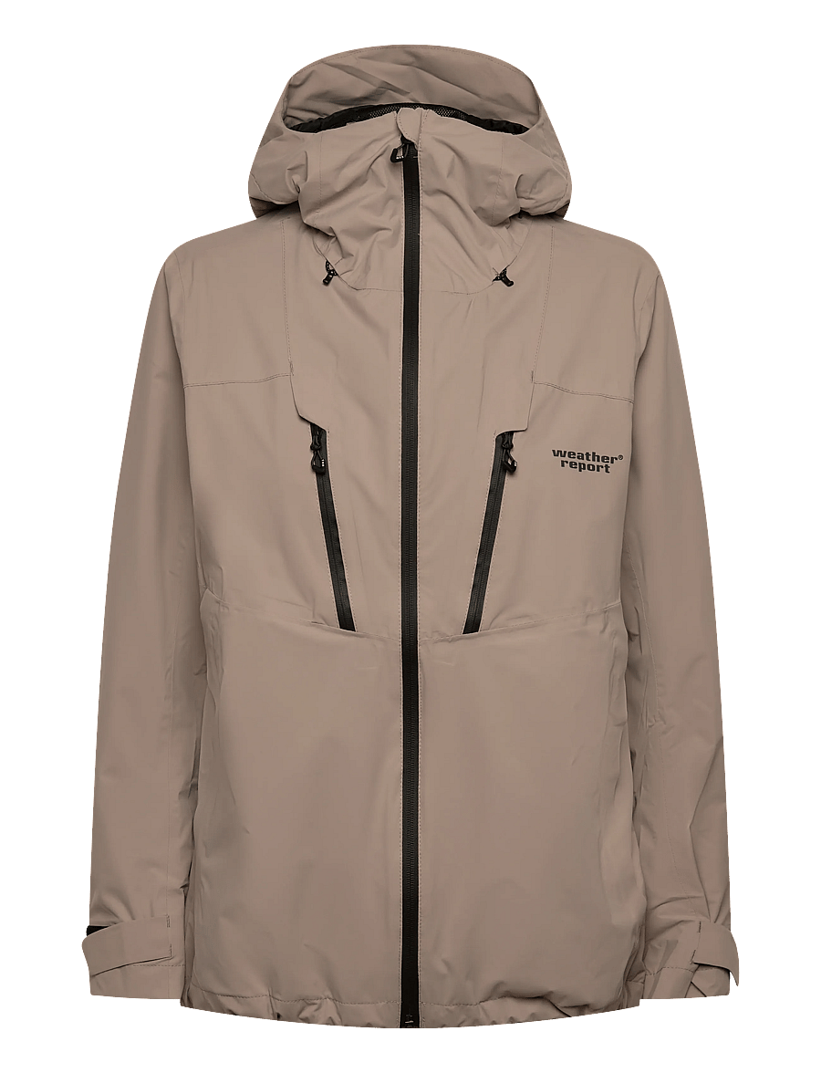 Weather Report - Harbor W Rain-Tech Jacket W-PRO 200 - välijoped - moon rock - 1