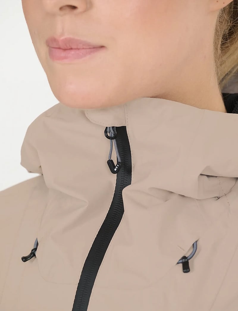 Weather Report - Harbor W Rain-Tech Jacket W-PRO 200 - overtøj - moon rock - 0