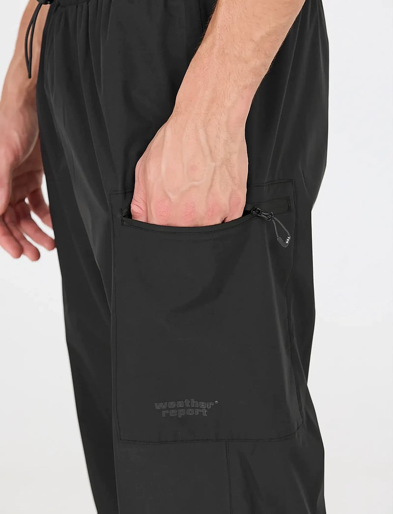 Weather Report - Harbor M Rain-Tech Pants W-PRO 2000 - vihmariided - black - 3