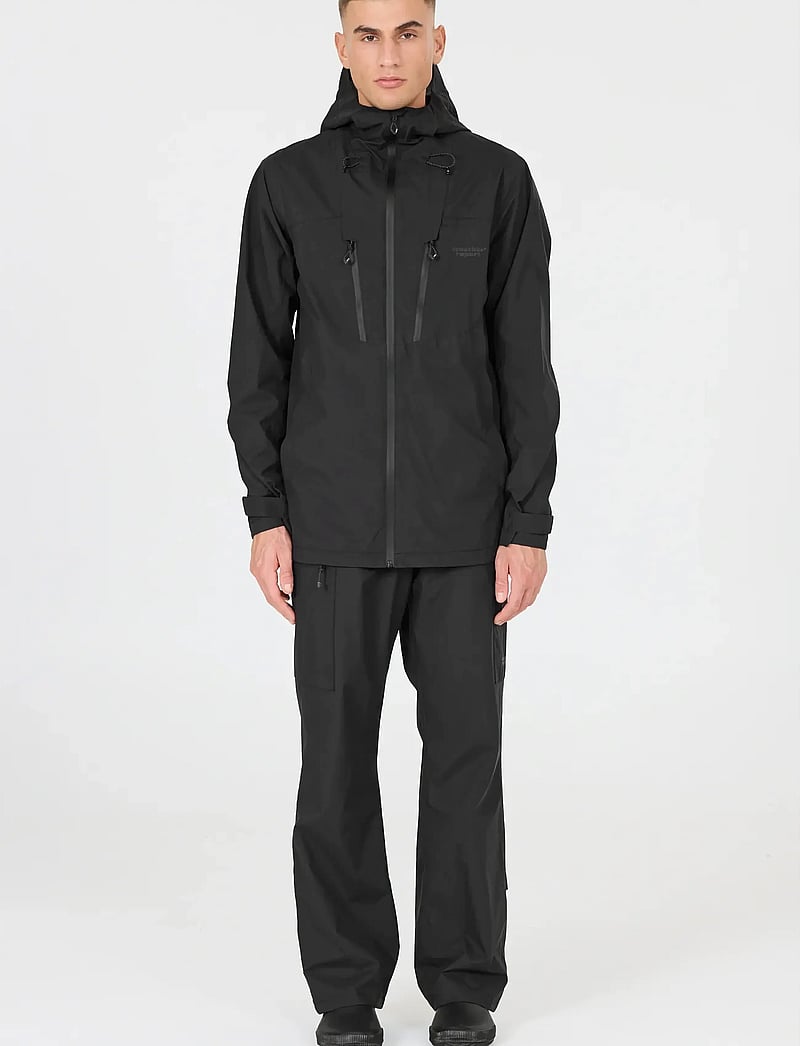 Weather Report - Harbor M Rain-Tech Pants W-PRO 2000 - vihmariided - black - 5