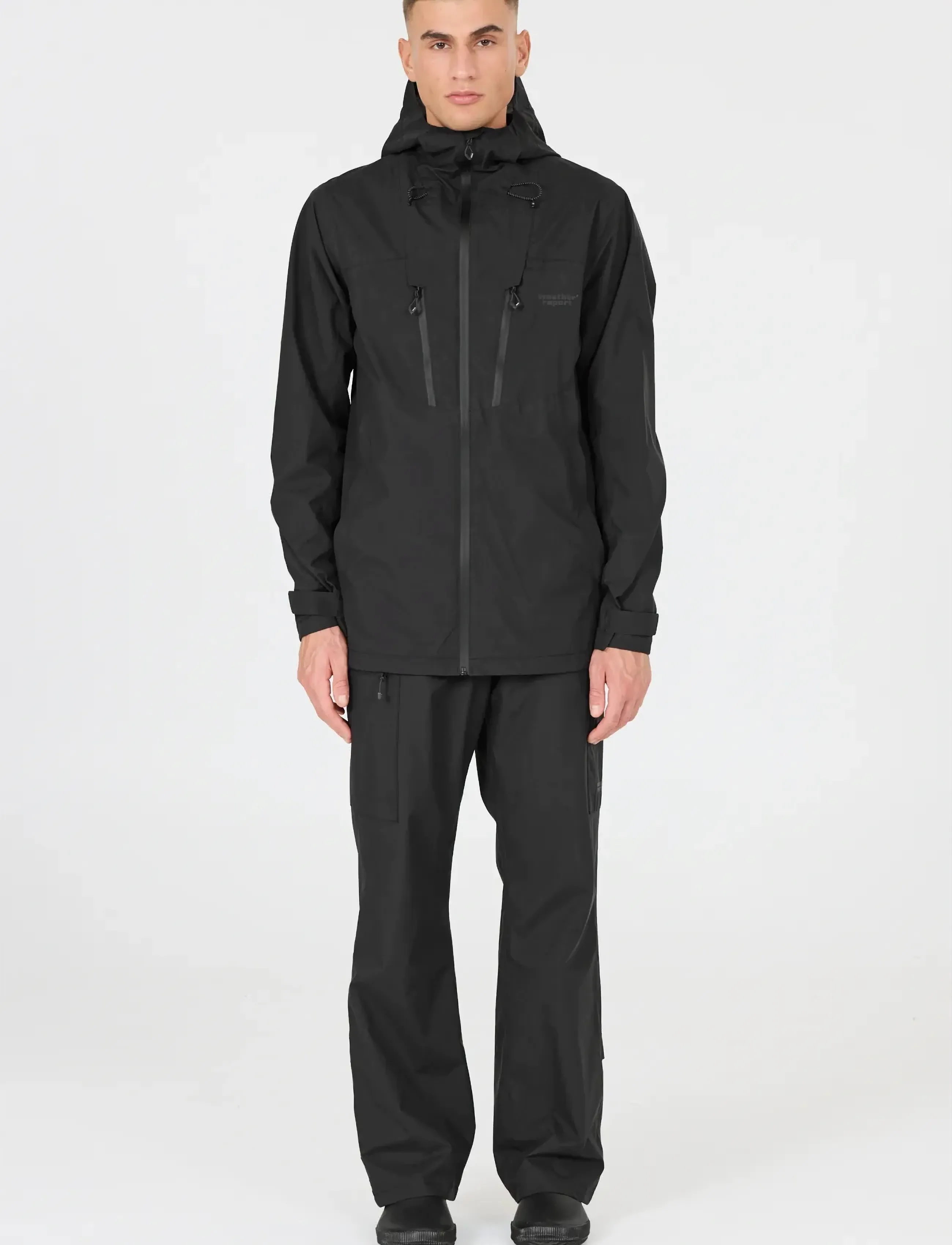 Weather Report - Harbor M Rain-Tech Pants W-PRO 2000 - vihmapüksid - black - 5